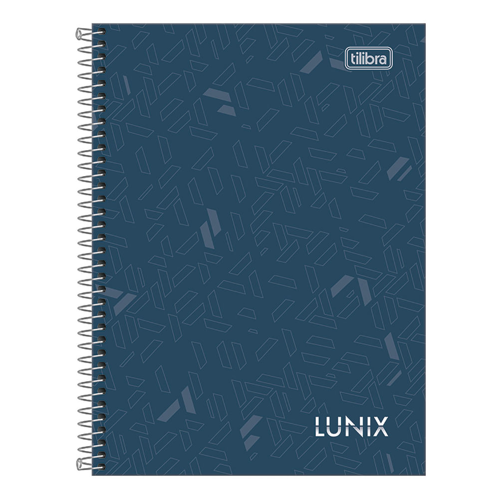 Caderno Universitário Tilibra Capa Dura Lunix 1 Matéria 80 Folhas - Item Sortido