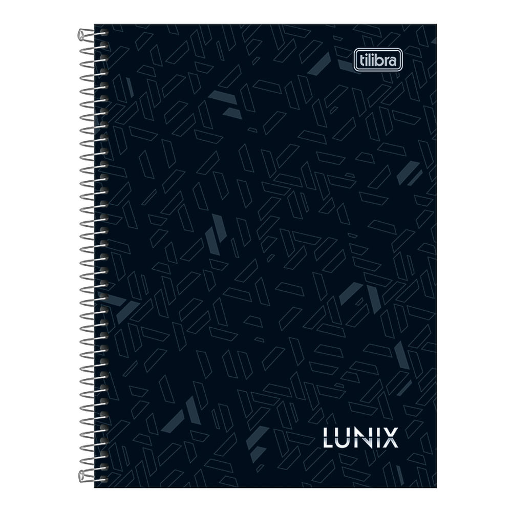 Caderno Universitário Tilibra Capa Dura Lunix 1 Matéria 80 Folhas - Item Sortido