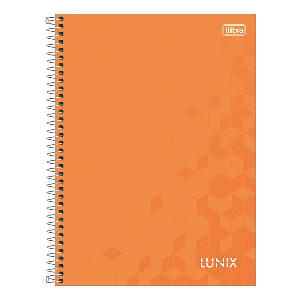 Caderno Universitário Tilibra Capa Dura Lunix 10 Matérias 160 Folhas - Item Sortido