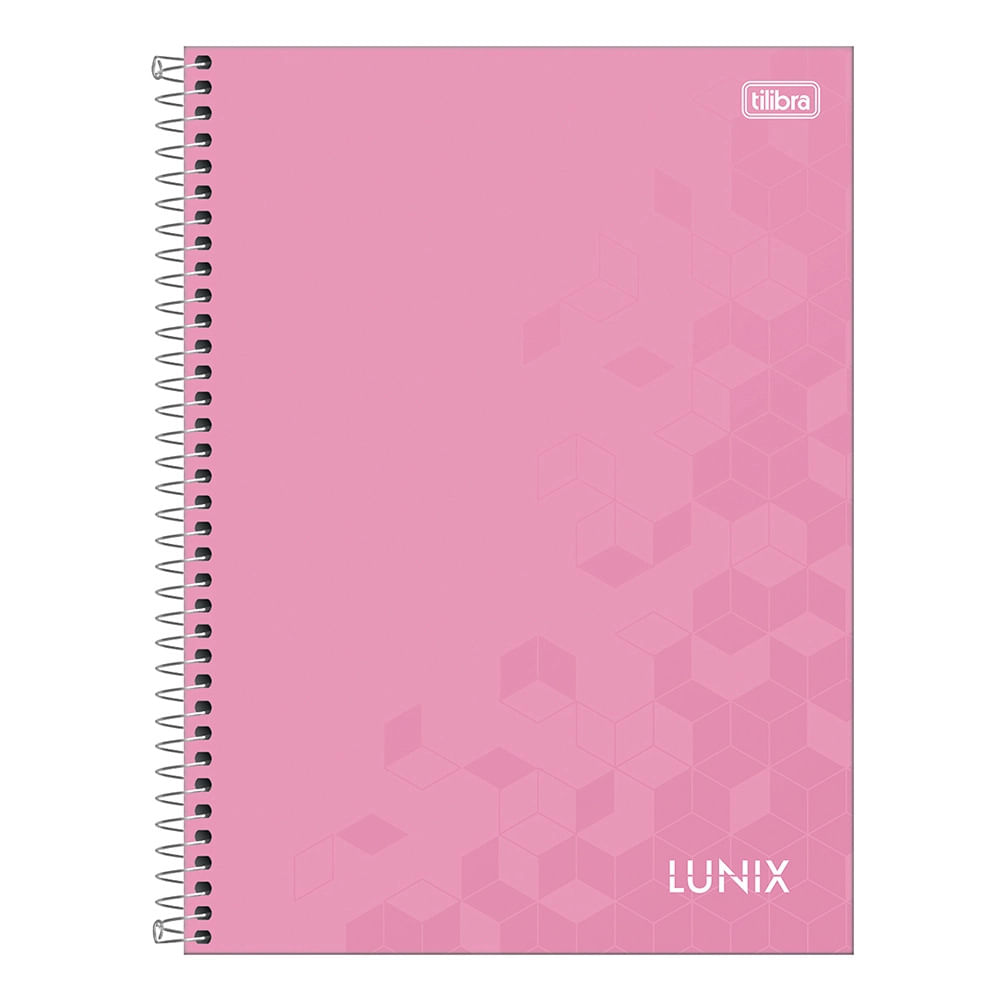 Caderno Universitário Tilibra Capa Dura Lunix 10 Matérias 160 Folhas - Item Sortido