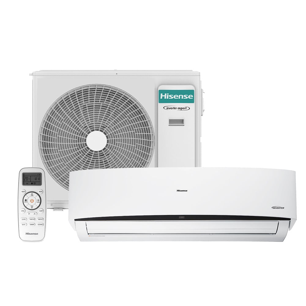 Ar Condicionado Split Hi Wall Inverter Hisense 30000 BTU/h Quente e Frio AS-30UW2RKK01C – 220 Volts