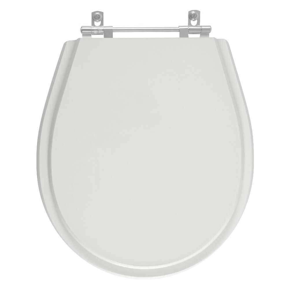 Tampa De Vaso Poliester Avalon Cinza Claro Para Louça Ideal Standard