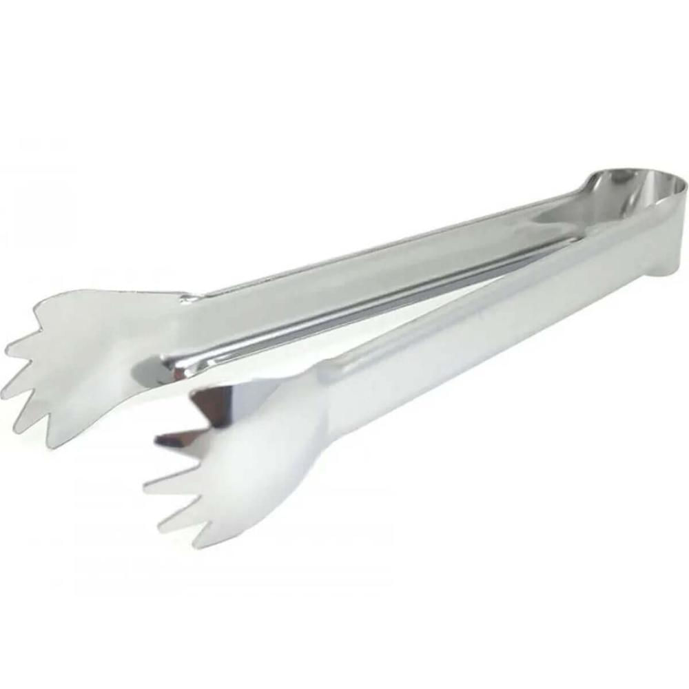 Pegador de Gelo e Frios Aço Inox com Garras 18cm Pequeno Multiuso Hercules Mundial