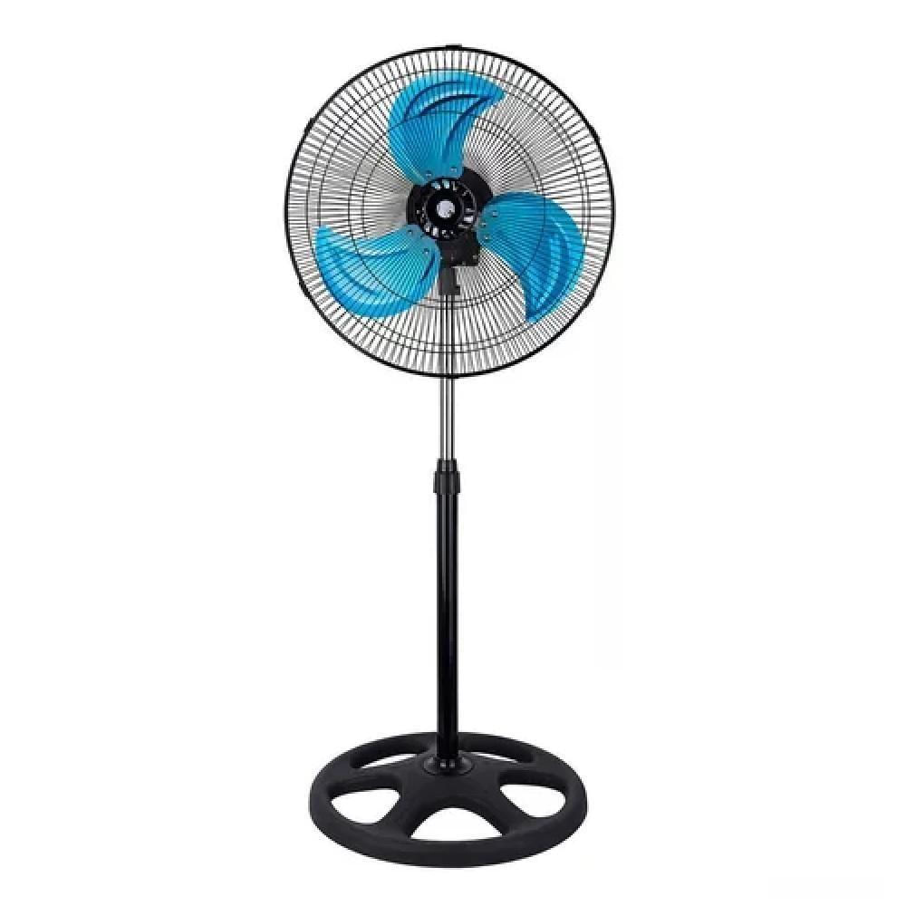 Ventilador De Coluna 115cm 3 Velocidades Oscilante C/ Base Pedestal 45w Preto - 110V