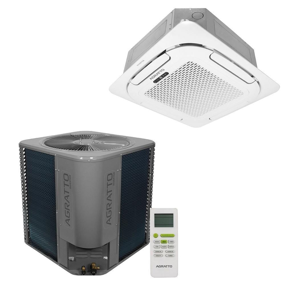 Ar Condicionado Split Agratto Cassete Inverter 36.000 BTU/h Frio Monofásico Branco LCI36F-02 – 220V