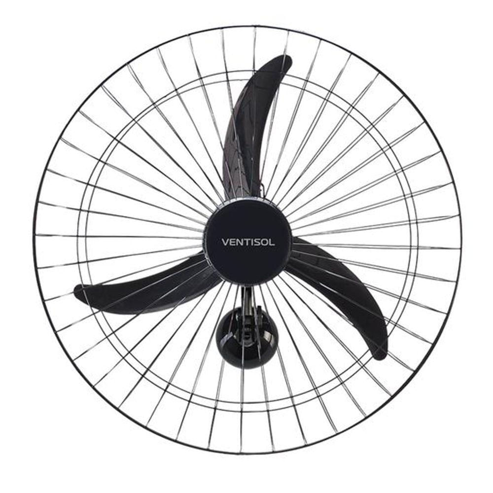 Ventilador De Parede Ventisol New Premium 60cm Preto 127V