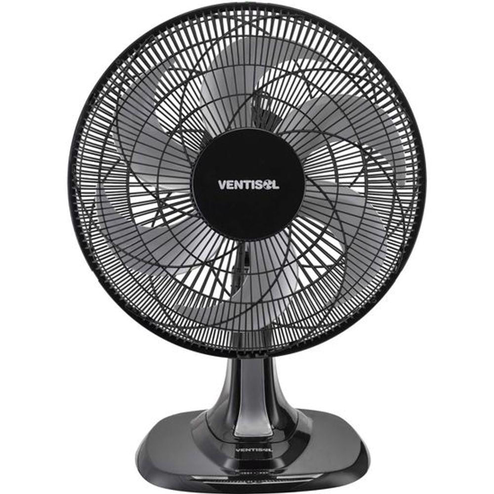 Ventilador De Mesa Ventisol Turbo 6 40cm Preto-cinza 220v