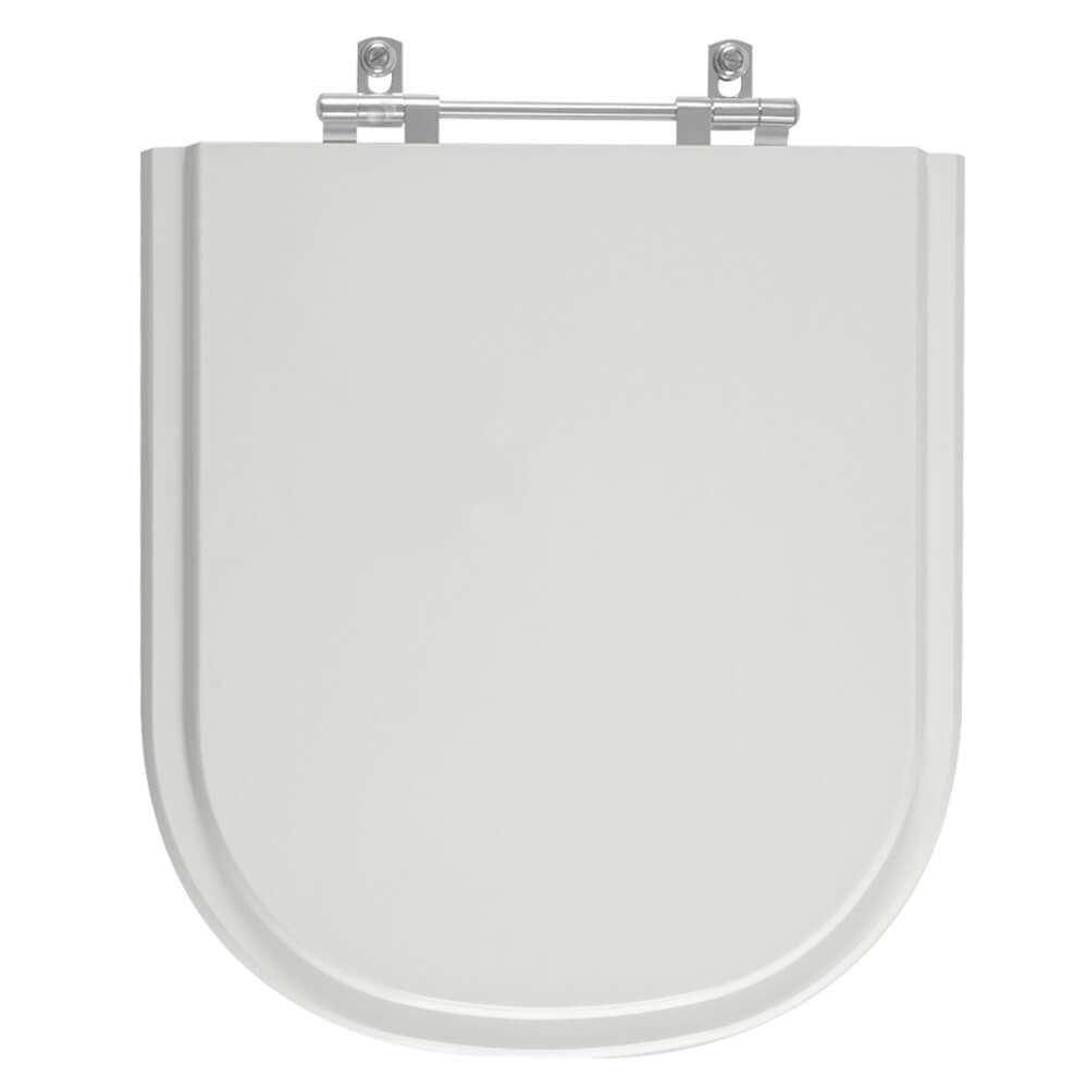Tampa De Vaso Etna Cinza Claro Para Bacia Icasa 6lpf