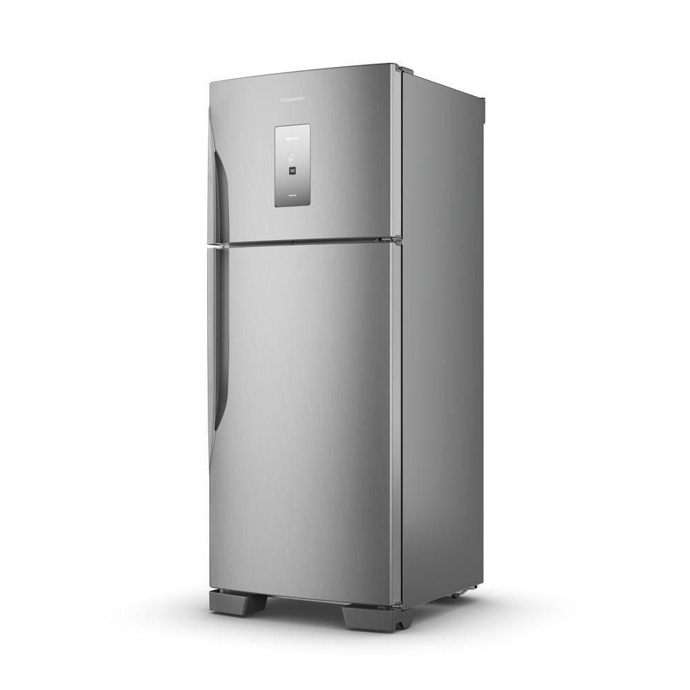 Refrigerador Panasonic BT56 435 Litros FF NR-BT56PD4XB Aço Escovado 220V