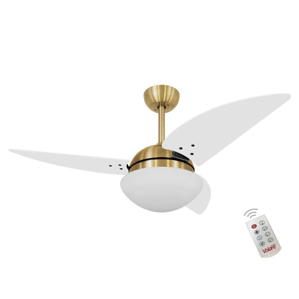 Ventilador Clear Branco 127V E Controle Remoto