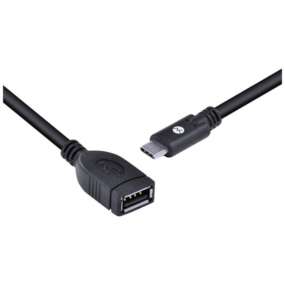 Cabo Usb Tipo C X Extensor Usb A Femea 2.0 1.8m C20uaf2