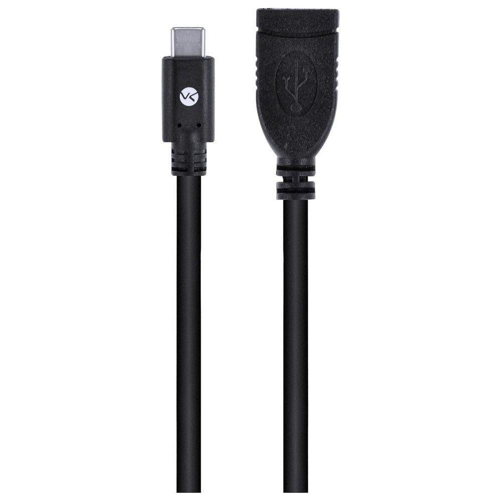 Cabo Usb Tipo C X Extensor Usb A Femea 2.0 1.8m C20uaf2