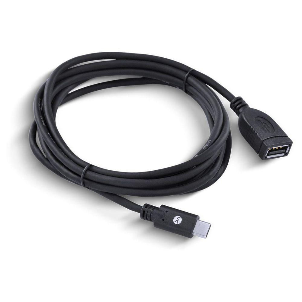 Cabo Usb Tipo C X Extensor Usb A Femea 2.0 1.8m C20uaf2