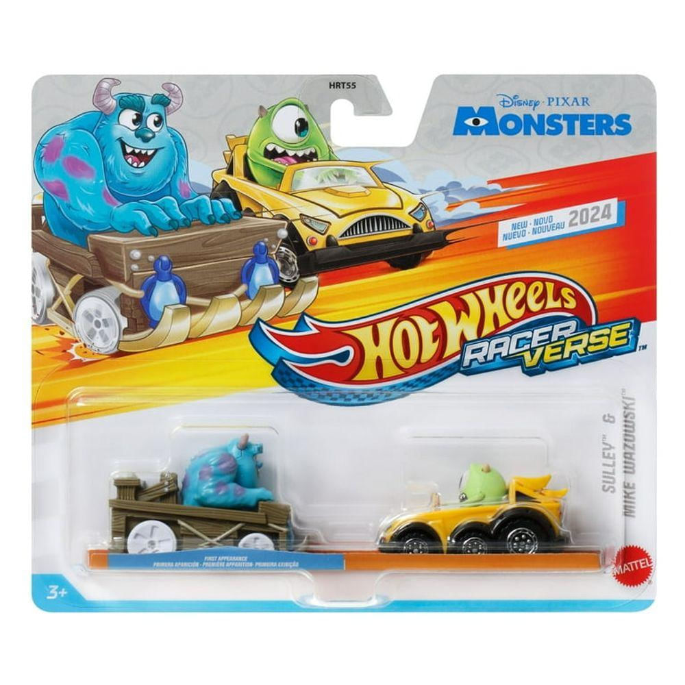 Hot Wheels RacerVerse Veículo Mike e Sulley - Mattel
