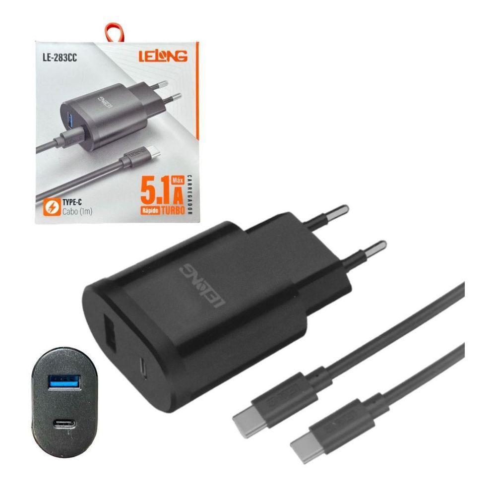 Encontraproduto.com.br - Carregador Turbo Preto Compatível Com Samsung S24