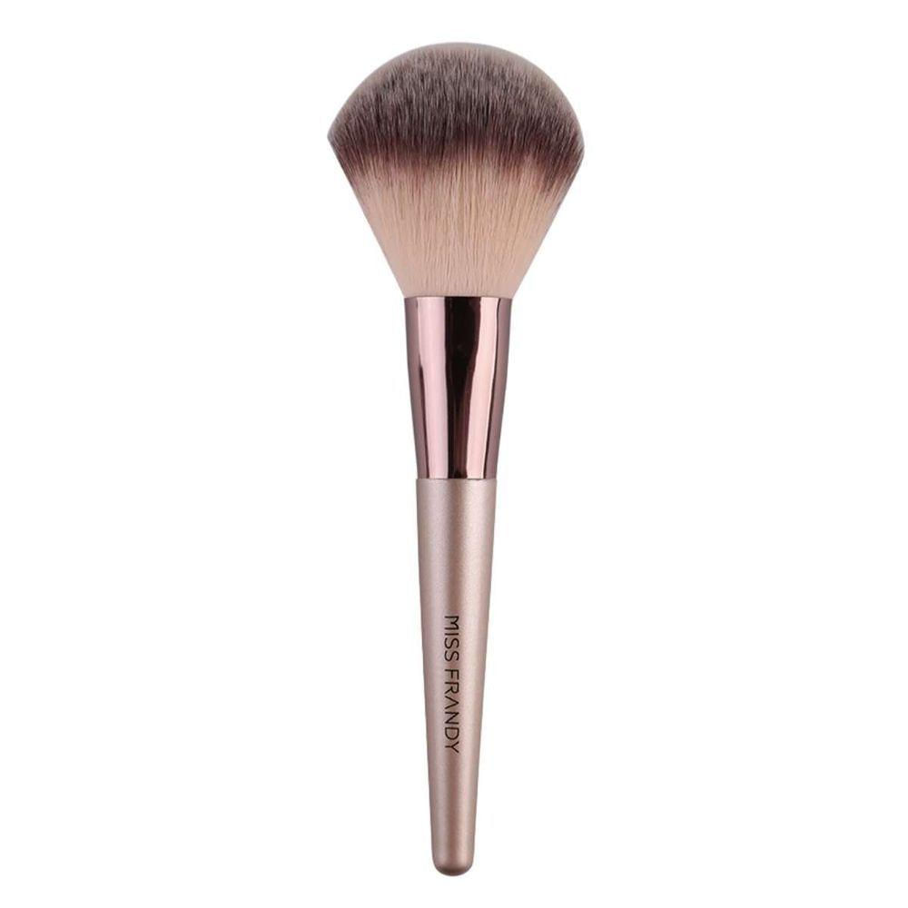 Pincel De Pó Arredondado Champagne 60201 | Miss Frandy | Aplicação Suave E Acabamento Impecável
