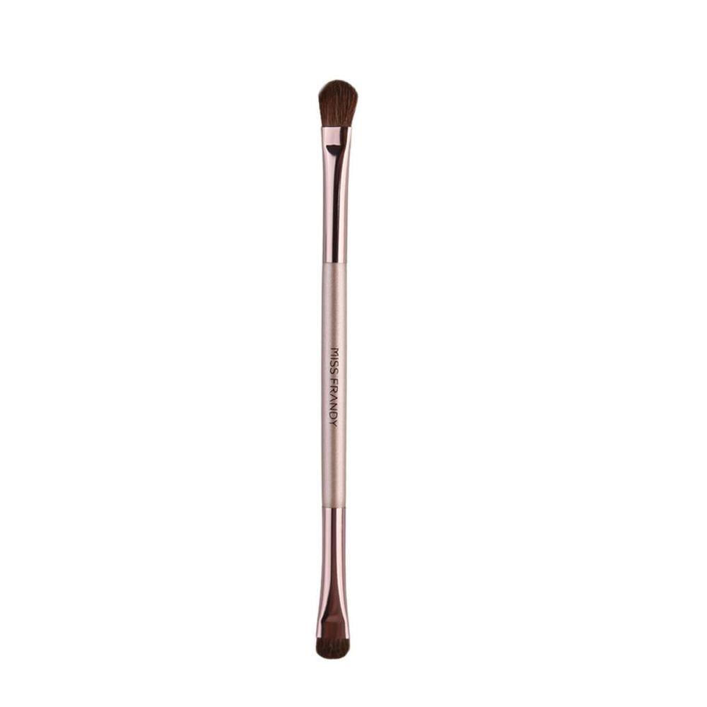 Pincel Duplo Chato Arredondado Champagne 60213 | Miss Frandy | Precisão E Versatilidade