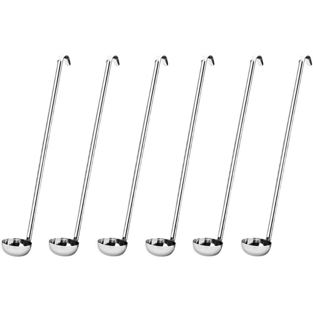 Kit 6 Conchas de Feijão para Restaurantes Cozinhas Industriais Aço Inox Sopas Molhos Brinox