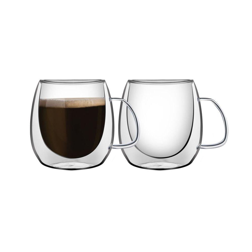 Conjunto Xícaras Tramontina Chá Cappuccino 300ml 2 Peças Tramontina