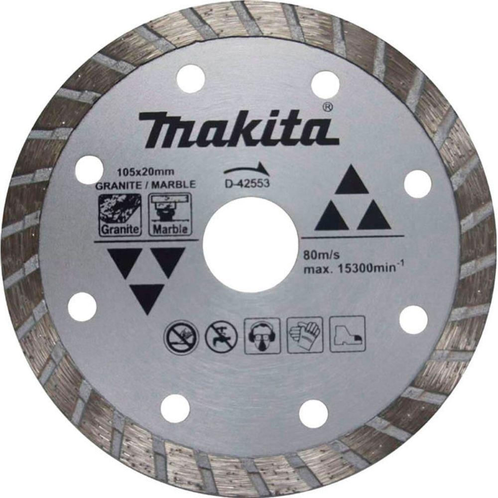 Disco Diamantado 105 X 20 Mm Turbo Makita