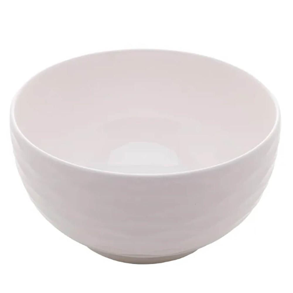 Bowl Tigela de Porcelana Branca Lyor 400ml Caldos Sopas Vasilha para Açaí Sobremesa