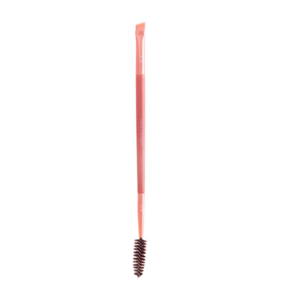 Pincel Duplo Escova E Chato Chanfrado Mf07 | Precisão E Versatilidade | Linha Squad | Miss Frandy