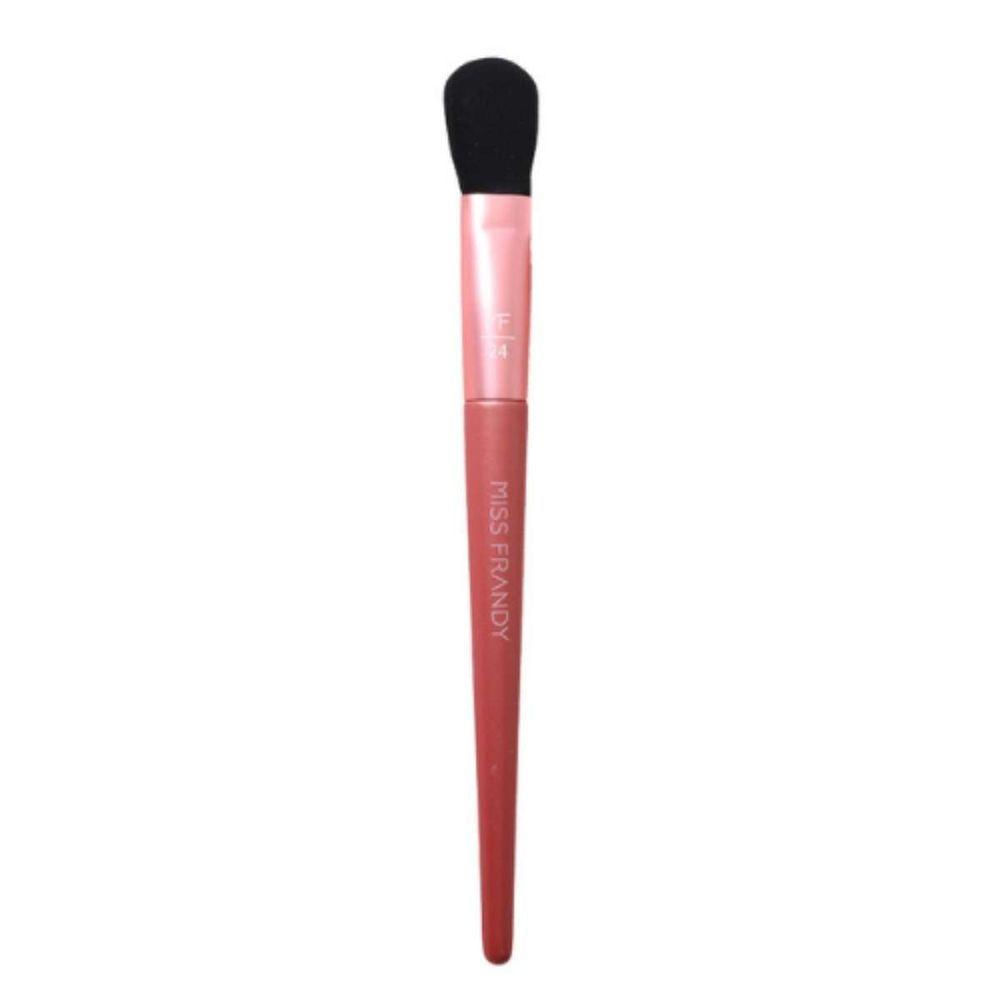 Pincel De Iluminador Esponja Mf24 | Aplicação Uniforme E Toque Suave | Linha Squad | Miss Frandy