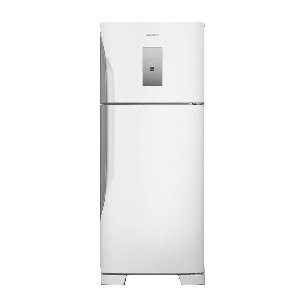 Geladeira Panasonic Duplex Frost Free Antibacteria Ag A+++ 435 Litros Branca NR-BT56PD4W 220V