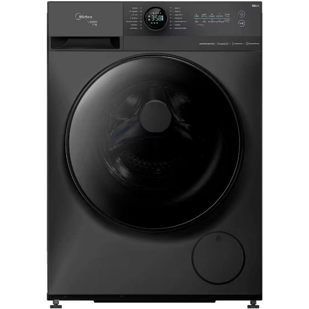 Lavadora de Roupas Midea HealthGuard Smart 11kg MF200W110WB/GK