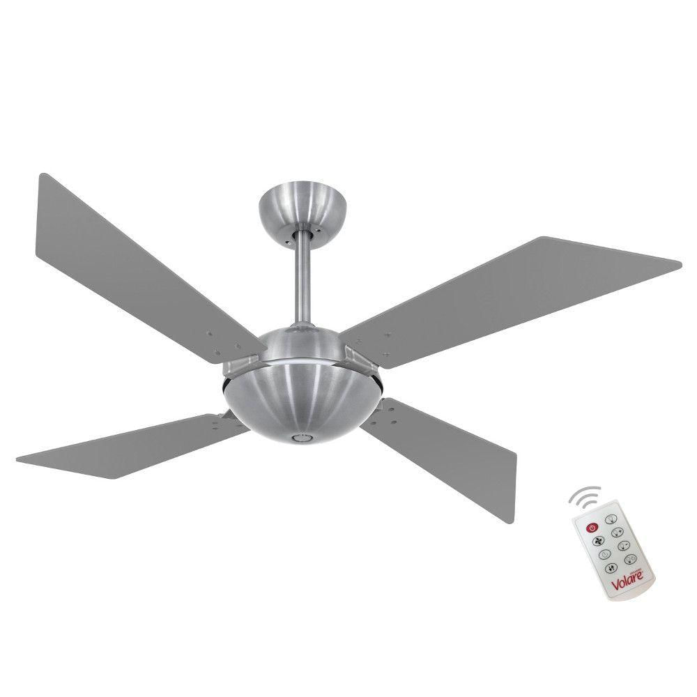 Ventilador Tecno Off Titanio 220V E Controle Remoto