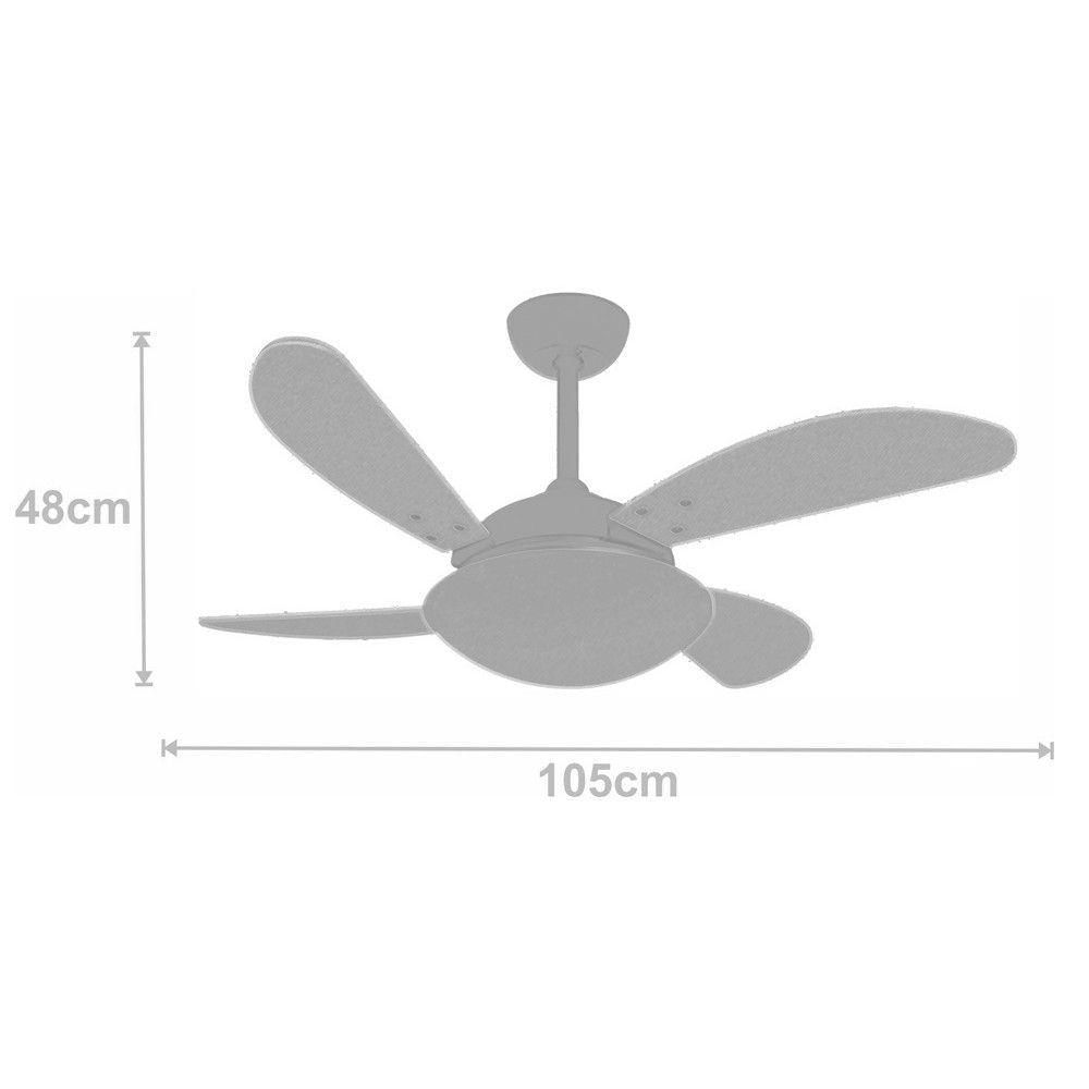 Ventilador Air Tabaco 220V E Controle Remoto