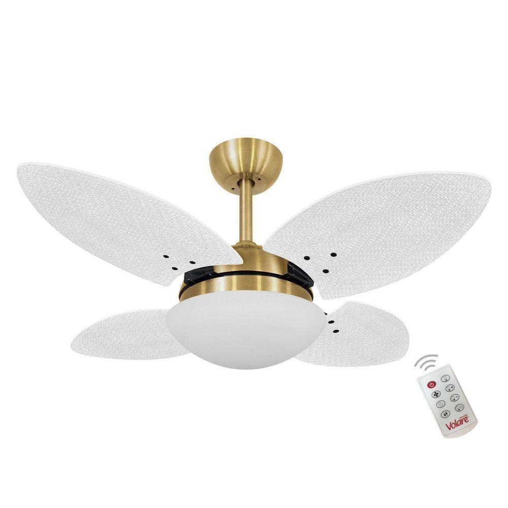 Ventilador Lil Prince Premium Branco 127V E Controle Remoto