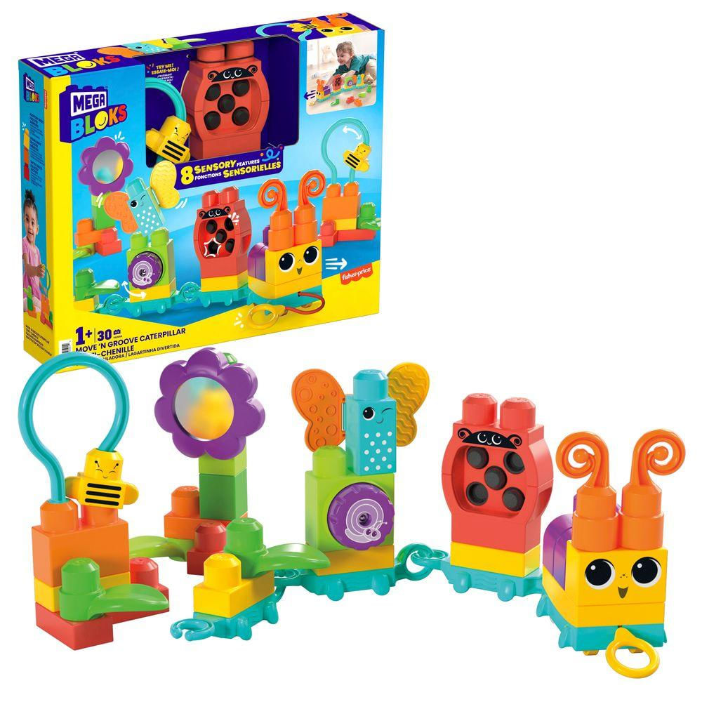 Mega Bloks Lagartinha Divertida - Mattel