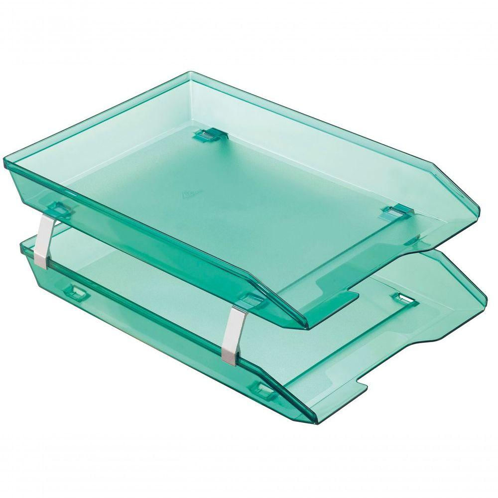 Caixa Correspondencia Frontal Dupla Facility 263 Verde Clear