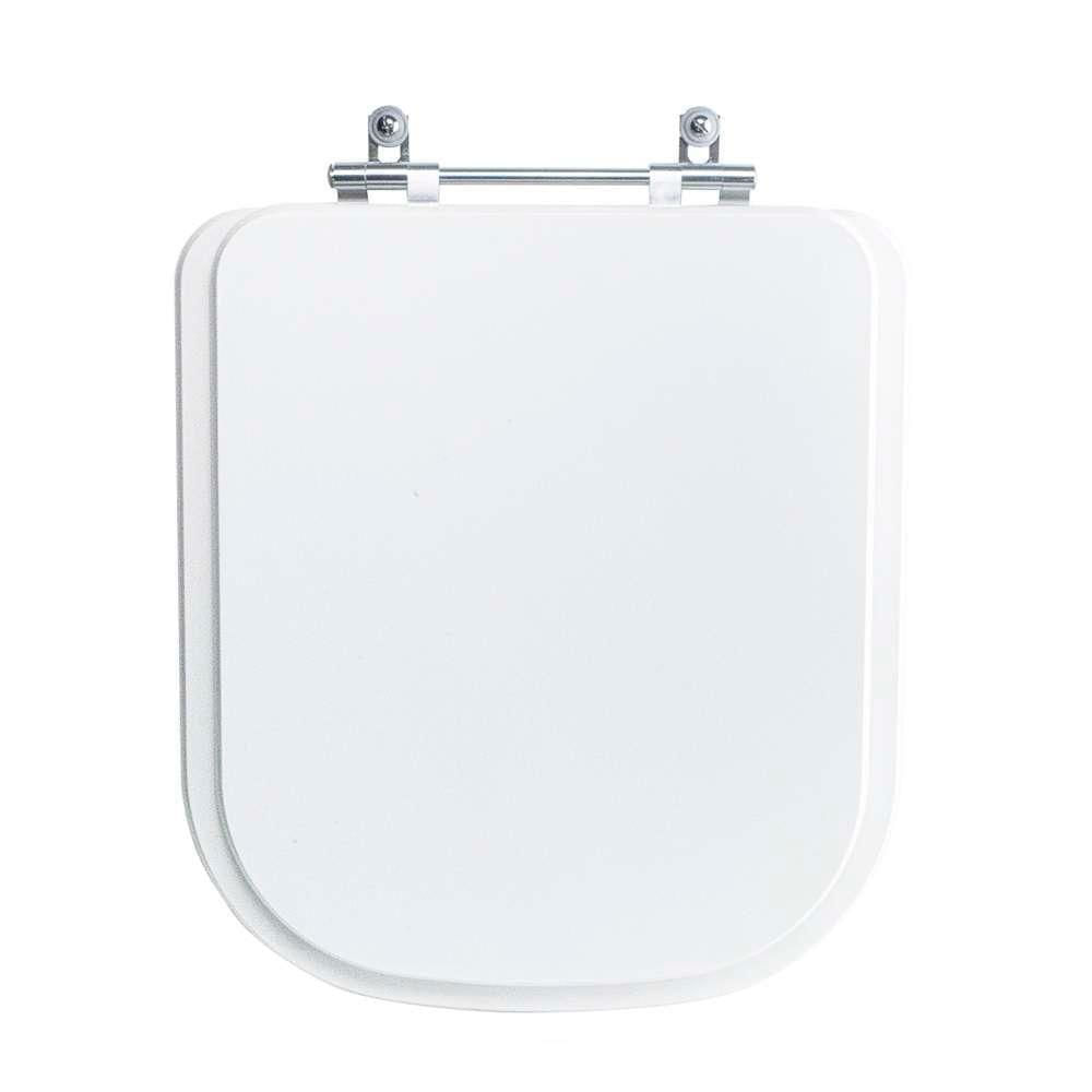 Tampa Vaso Sanitário Poliester Acrilico El Misti Branco Para Bacia Icasa