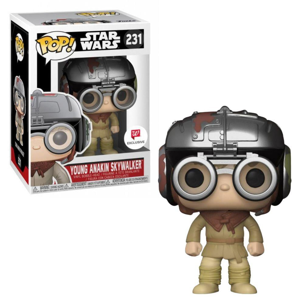 Boneco Funko POP! SW Anakin Skywalker In Pod Racer Helmet
