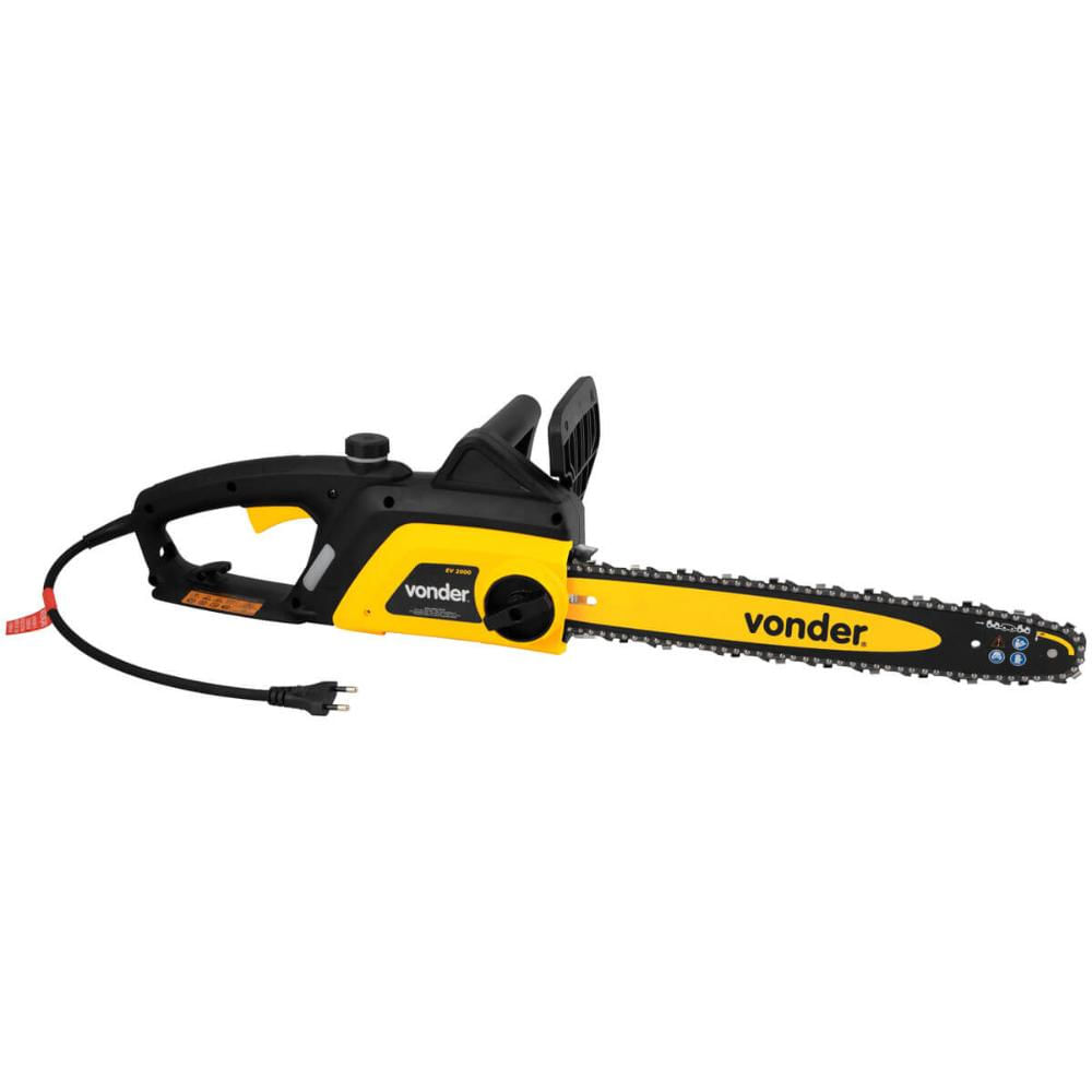 Eletrosserra Vonder 2000W 220V Sabre De 16" Motosserra Elétrica EV2000