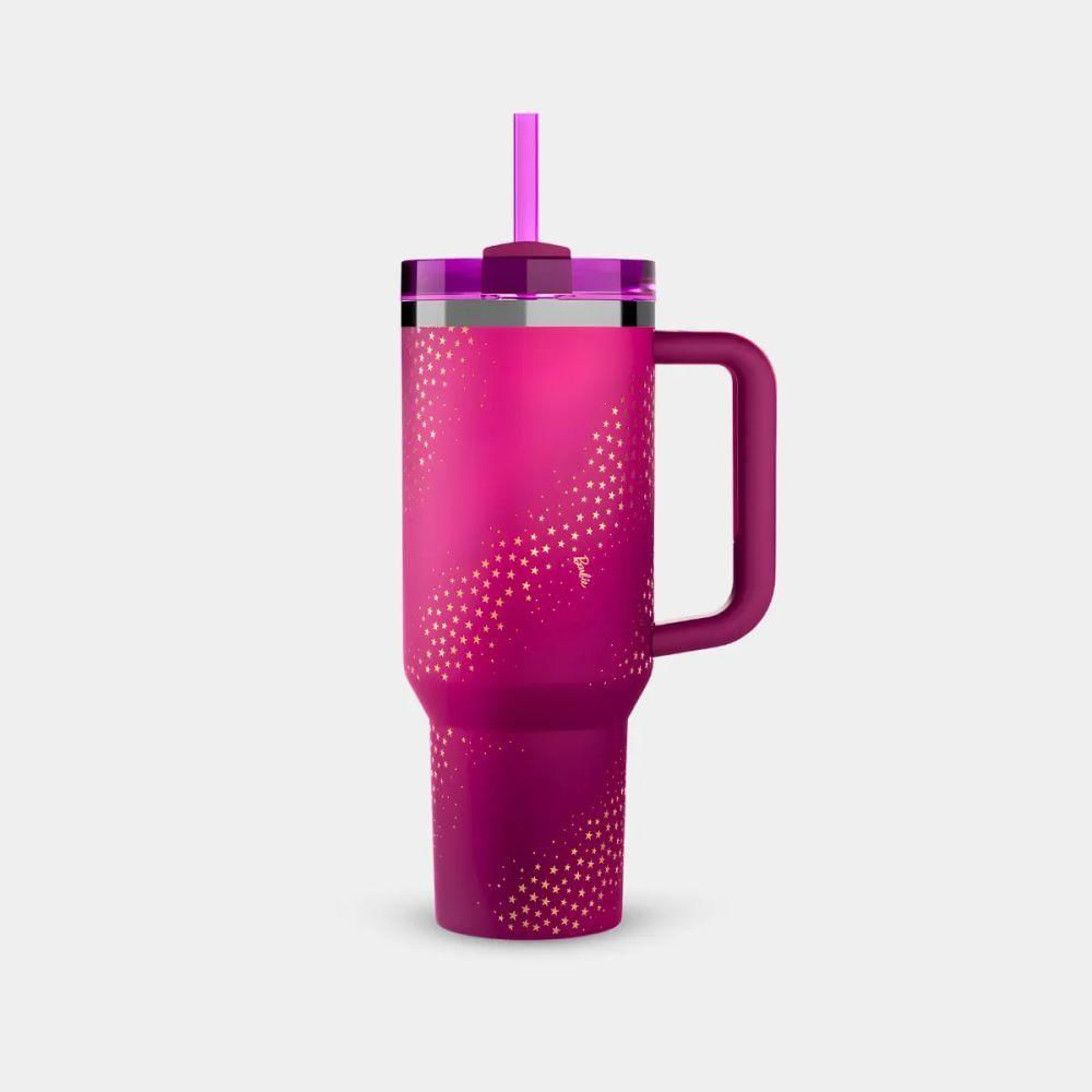 Copo Serie Barbie Personalizado Inox 1.18l - Quencher Superstar