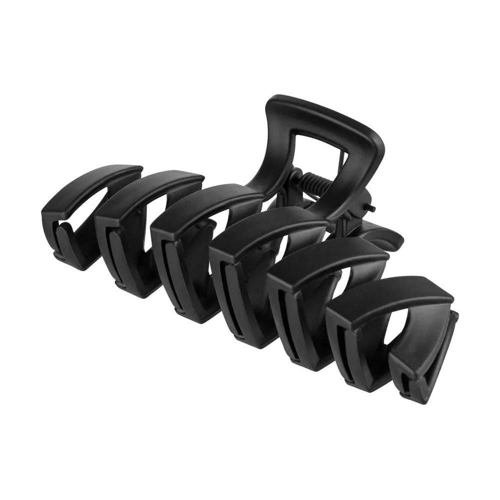 Piranha Line Grande Proart Fixação Segura E Conforto Para Todos Os Tipos De Cabelo Preta