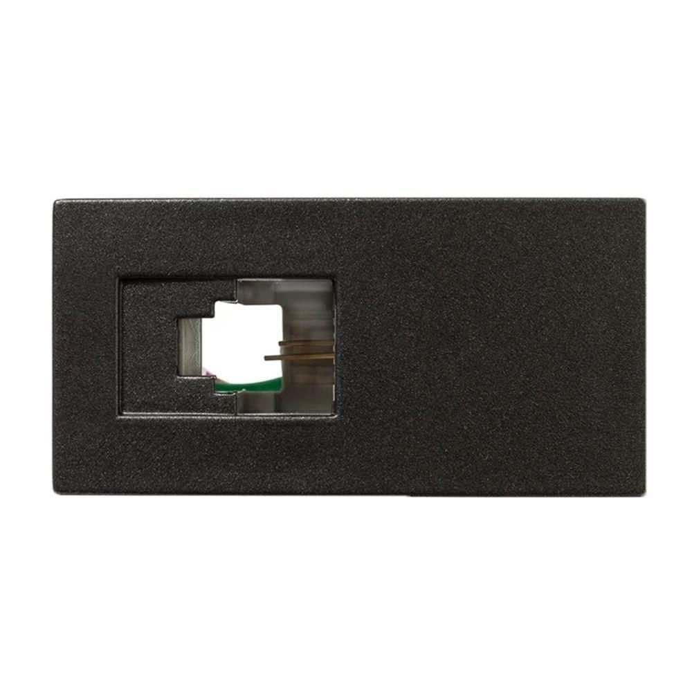 Modulo Tomada Rj11 2 Fios Carbono Revita Soprano
