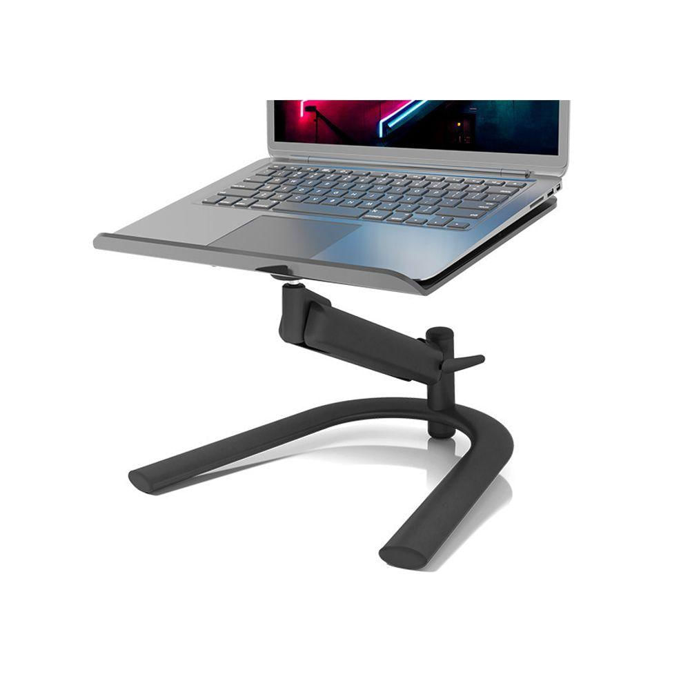 Suporte De Mesa Para Notebook Até 16 Com Regulagem Contínua De Altura Octoo Clipway-note Preto
