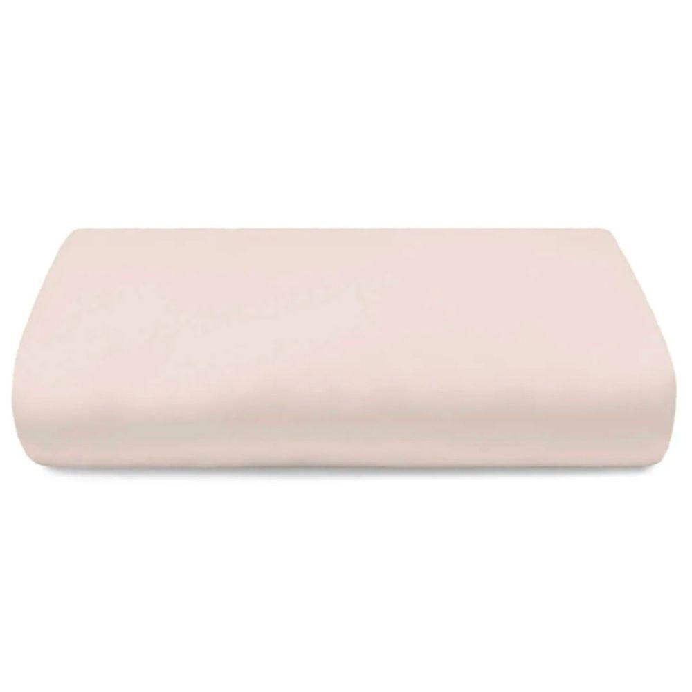 Lençol Avulso Buettner Solteiro Percal 150 Fios Casual Color Com Elástico Bege Areia