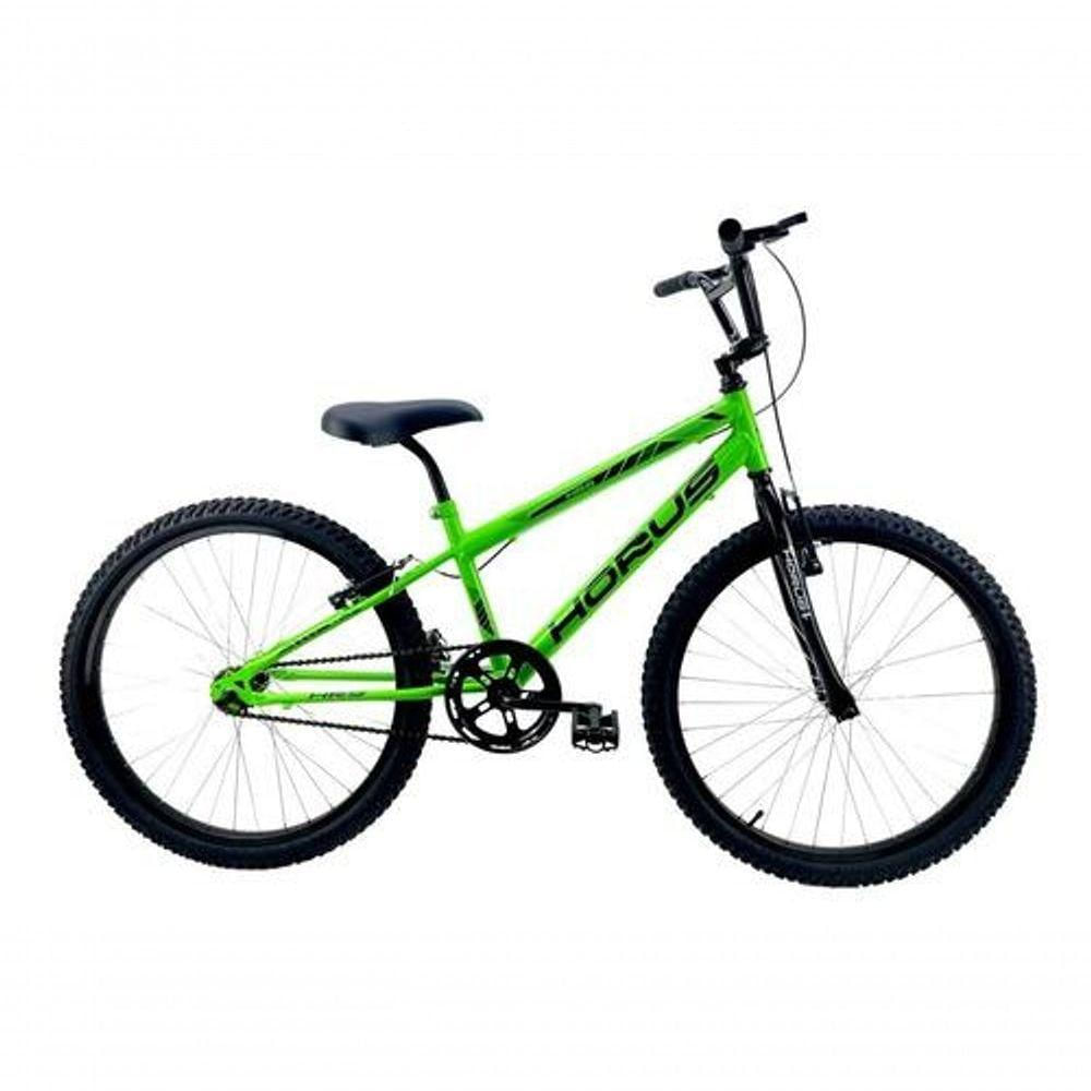 Bicicleta Aro 24 Masculina Sem Marcha - Horus Verde