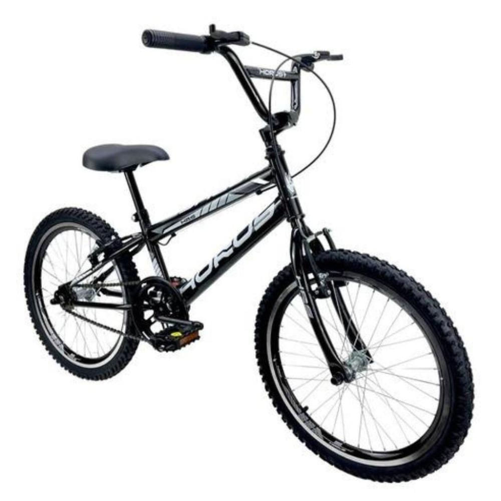 Bicicleta Infantil Aro 20 Mtb Force + Rodinha Lateral Preto