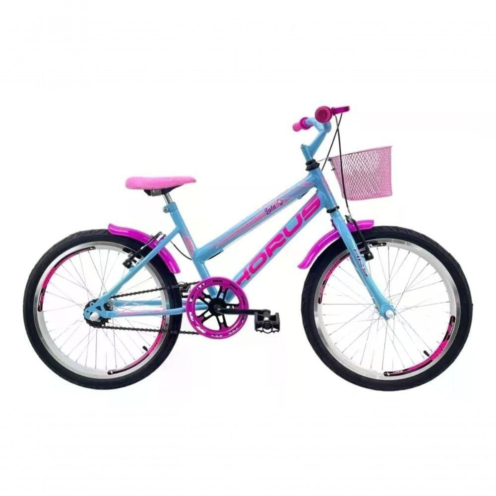 Bicicleta Mtb Aro 20 Feminina + Aro Aero - Route Bike Azul-celeste