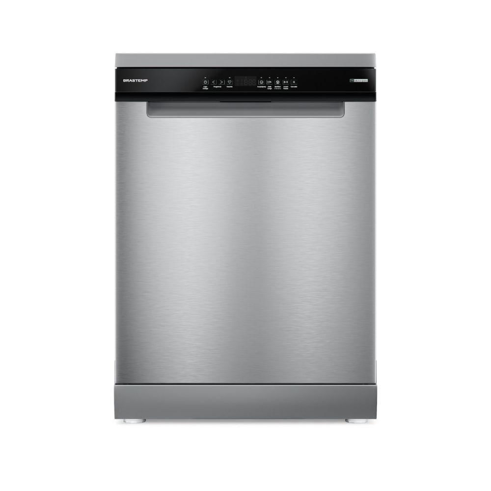 Lava Louças Brastemp 14 Serviços Com Smart Sensor BLF60AR Inox - 110V