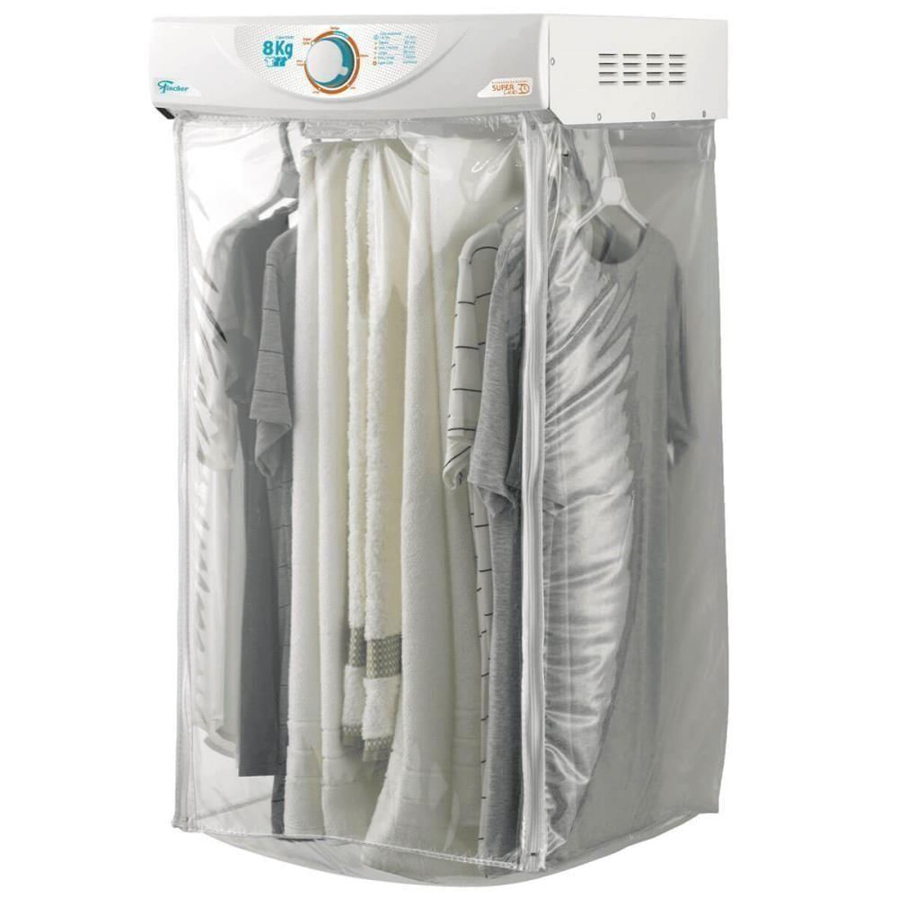 Secadora De Parede Fischer Super Ciclo 8 Kg Com Timer Contínuo Branco - 220V