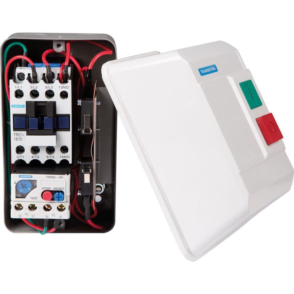 Chave De Partida Trifásica Tramontina Trq3-5,5p 220v 4-6a