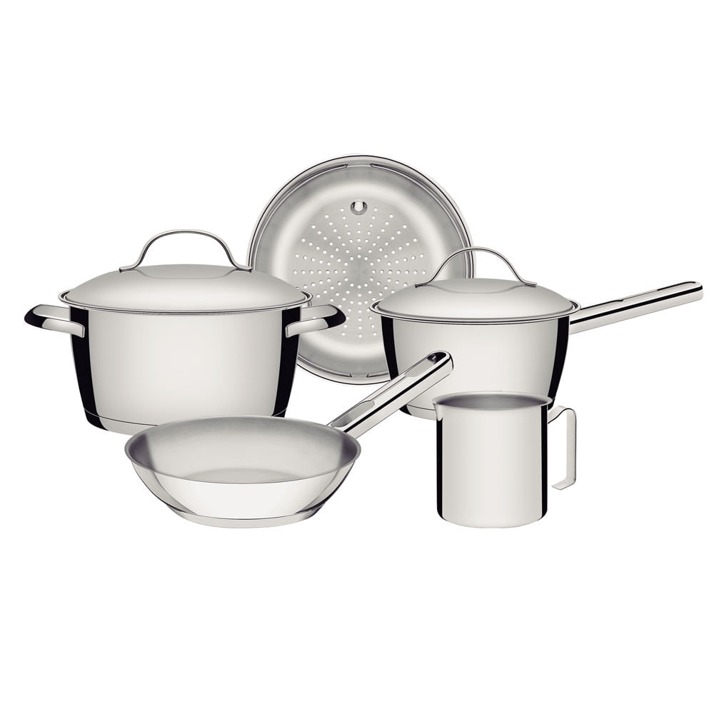 Panela Tramontina Allegra Inox 2,2l