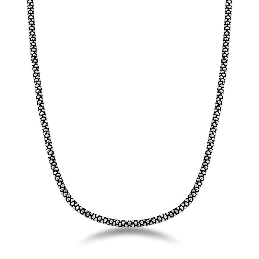 Corrente Pipoca 2,8mm Prata De Bali 925
